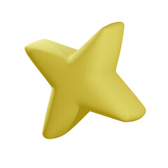 3d star shape rendering