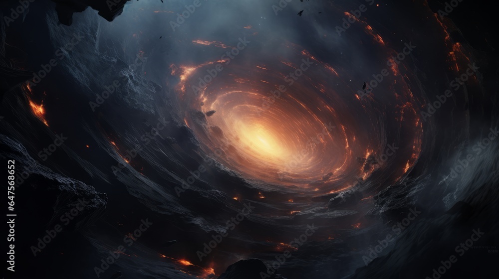 Wall mural space galaxy background