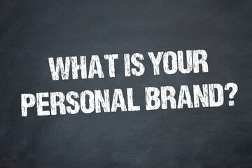 What is your personal brand?	

