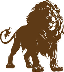 lion vector illustration