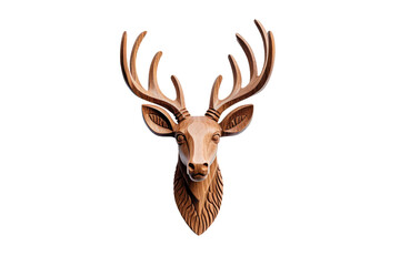 Wooden Reindeer Ornament