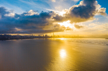 Obraz premium shenzhen city