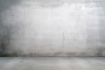 white gray cement concrete wall,  grunge stone texture background, product display backdrop, Generative AI