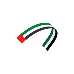 United Arab Emirates Element Independence Day Illustration Design Vector