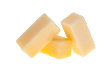 aged cheese isolated