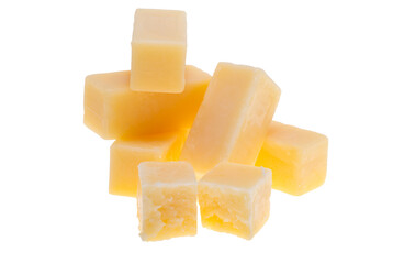 aged cheese isolated