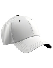 Fototapeta premium Sports cap with blank surface isolated on white background