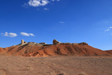 The rock formations of Narandaats, South Gobi, Mongolia