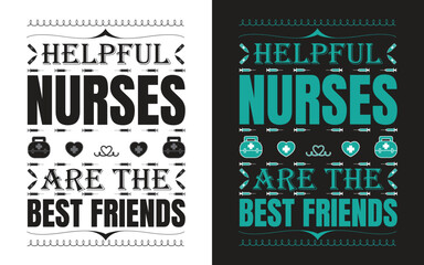 Fototapeta premium helpful nurses are the best friends