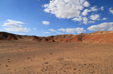 The rock formations of Narandaats, South Gobi, Mongolia