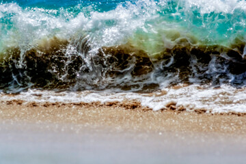 water wave on the beach