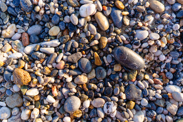 pebbles on the beach