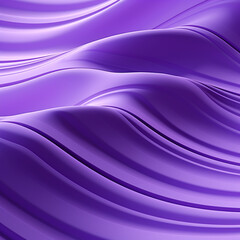 Obraz premium Generative AI. This abstract picture impresses with its simplicity and elegance. On the purple background there are several thin and flexible lines that create a harmonious composition. 