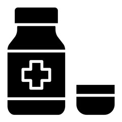 Fototapeta premium Syrup Vector Icon Design Illustration