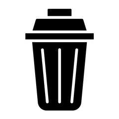 Trash Vector Icon Design Illustration