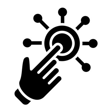 Interaction Vector Icon Design Illustration