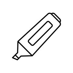 highlighter sign symbol vector glyph color icon