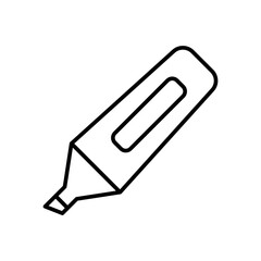highlighter sign symbol vector glyph color icon