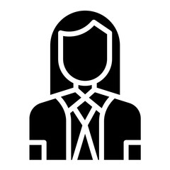 Obraz premium Company Secertary Vector Icon Design Illustration