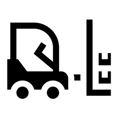 Fork Lifter Vector Icon Design Illustration