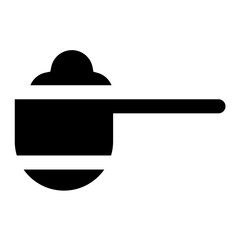 Scoop Vector Icon Design Illustration