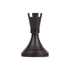 chess rook isolated from background