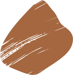 Hand Drawn Organic Grunge Shape Liquid and fluid shape contemporary illustration