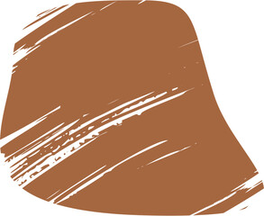 Hand Drawn Organic Grunge Shape Liquid and fluid shape contemporary illustration