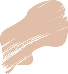 Hand Drawn Organic Grunge Shape Liquid and fluid shape contemporary illustration