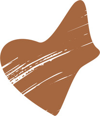 Hand Drawn Organic Shapes Liquid and fluid shape contemporary illustration