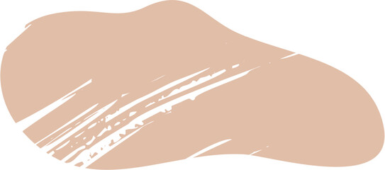 Fototapeta premium Hand Drawn Organic Shapes Liquid and fluid shape contemporary illustration