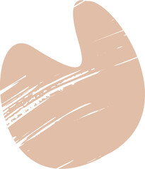 Hand Drawn Organic Shapes Liquid and fluid shape contemporary illustration