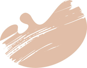 Hand Drawn Organic Shapes Liquid and fluid shape contemporary illustration