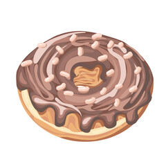 Sweet Donut Illustration 