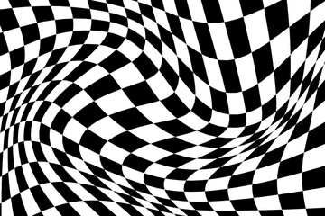 Abstract checkered pattern seamless movement background