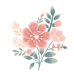 Beautiful Flower Illustration 