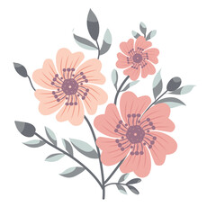 Beautiful Flower Illustration 