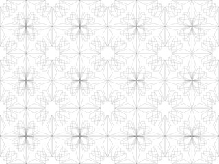 seamless pattern with snowflakes