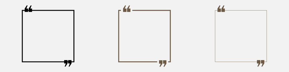 Quote frame vector