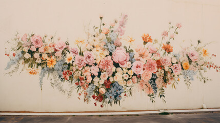 A bunch of flowers