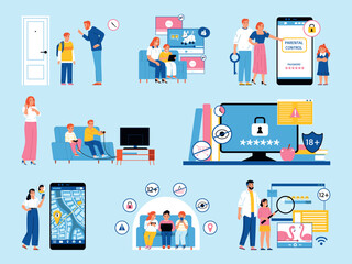 Parental Control Color Set