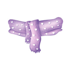 purple gloves