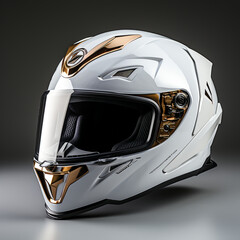 Helm Photo Image, White Color, High Quality.