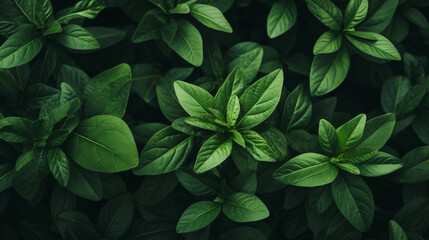 A close up of a green plant with leaves on it