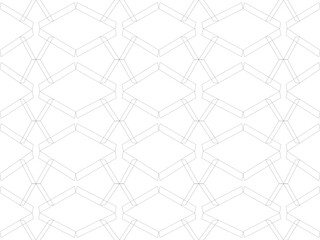 abstract geometric seamless pattern