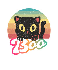 Halloween - Cute Cat Boo