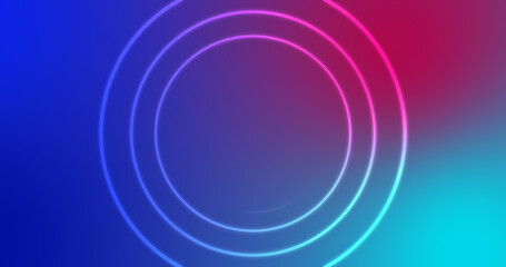 Infinite circle loop background animation. Creative unique abstract presentation background corporate bg, meeting, wallpaper, backdrop, bar, stage, etc. Circle moving motion graphic.