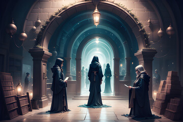 Draw a monk praying.
Generative AI