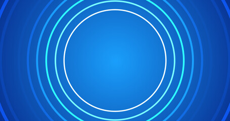 High-quality stock illustration of infinite circles blinking flashing creative background for professional meeting space, multipurpose hall, workshop, seminar, staff, team, etc. Simple loopable bg.