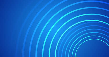 High-quality stock illustration of infinite circles blinking flashing creative background for professional meeting space, multipurpose hall, workshop, seminar, staff, team, etc. Simple loopable bg.